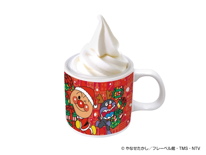スーベニアミルキーソフト(クリスマス限定デザイン)　価格：1,200円　店舗：ソフトクリームやさん