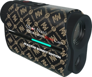 テクタイト、人気ゴルフアパレルとのコラボアイテム　Shot Navi 『Voice Laser Red Leo MASTER BUNNY EDITION』を 2022年9月9日(金)発売