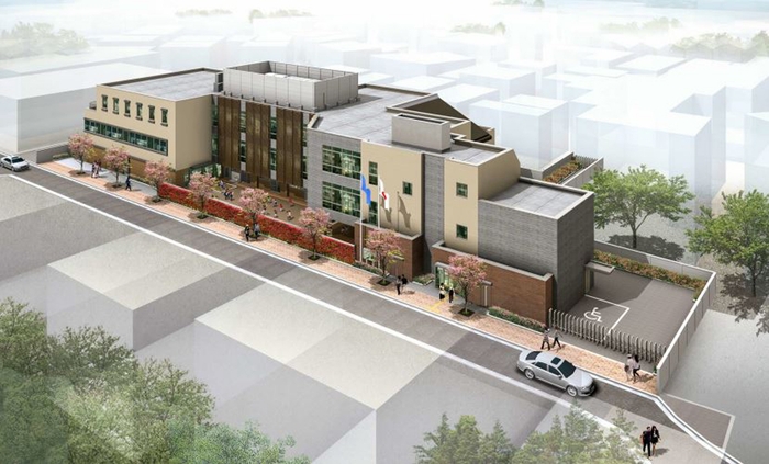 コミュニティふらっと永福外観 全景(イメージ)