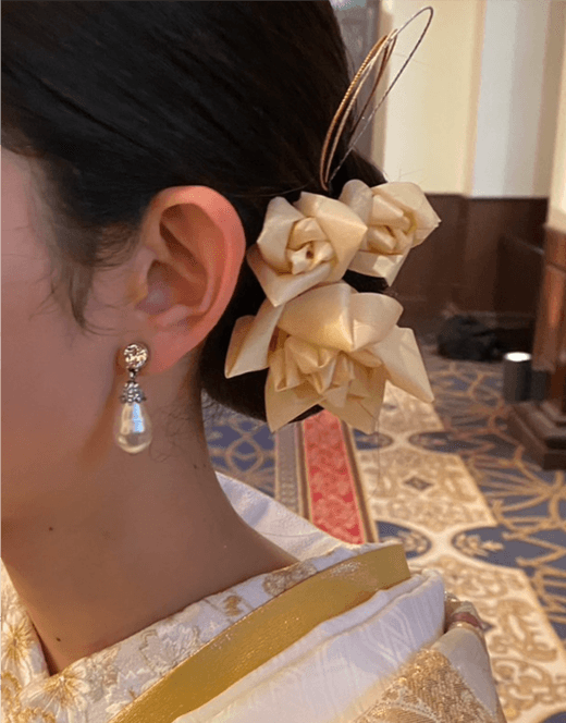 和装向け髪飾り