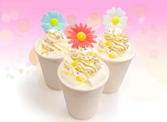 イルミネーションドリンク ~お花のツリー~