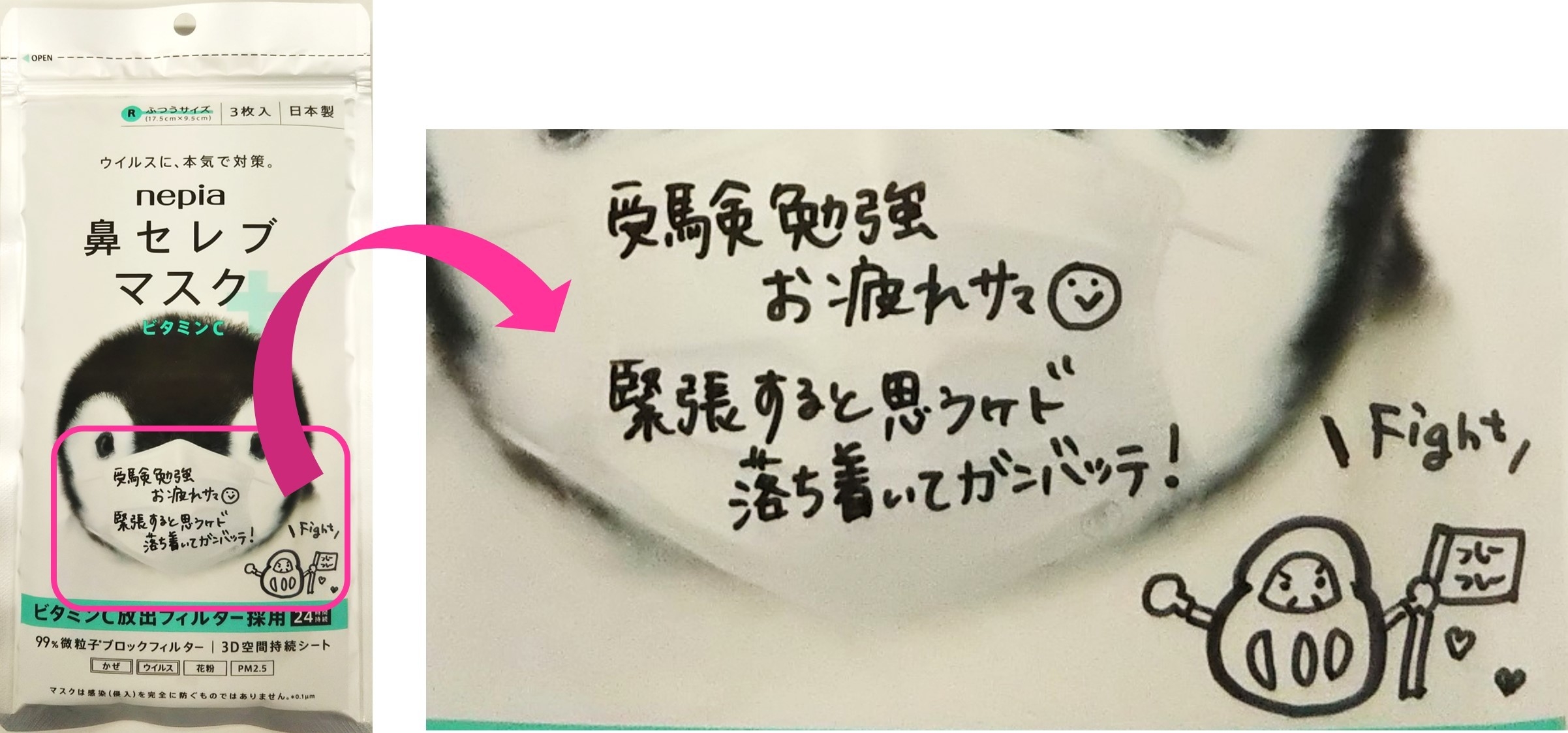 鼻セレブマスク ビタミンC(2)