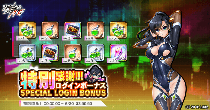 特別感謝ログインボーナス