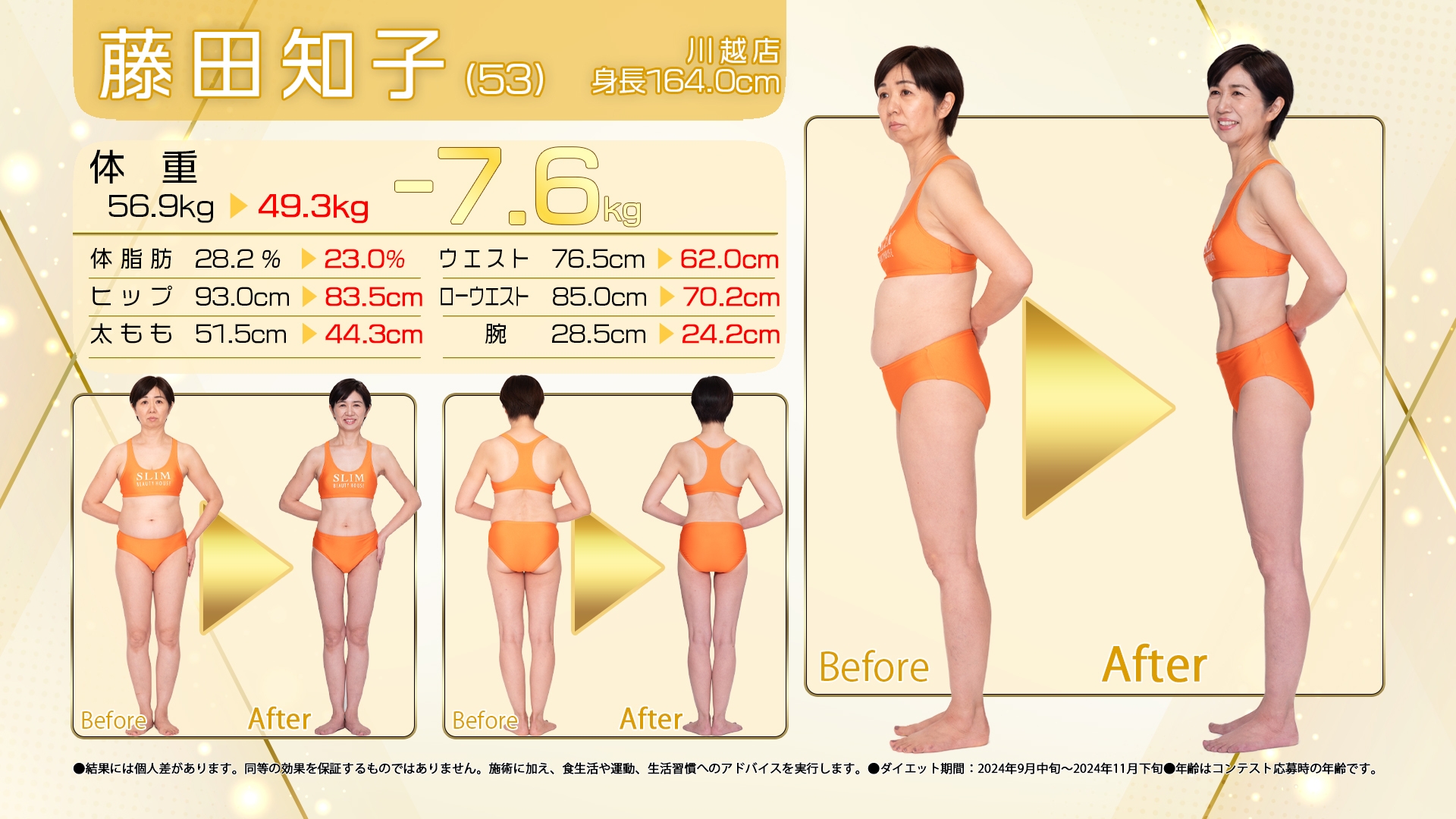 オリエンタルエステ賞 川越店 藤田知子さん