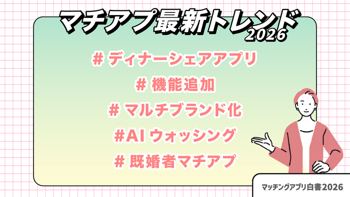 マチアプ最新トレンド2026