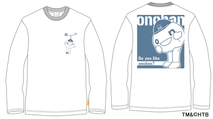 onちゃん ロンT(大人用) WHITE TM&(C)HTB