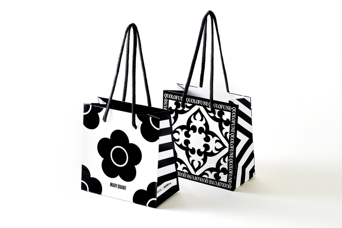 「黒船」×「MARY QUANT」オリジナル手提げ袋(表・裏)