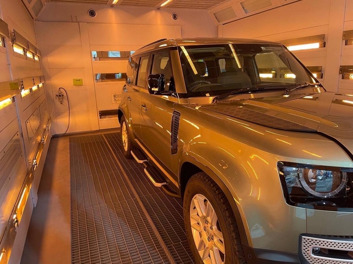 コーティング　風景