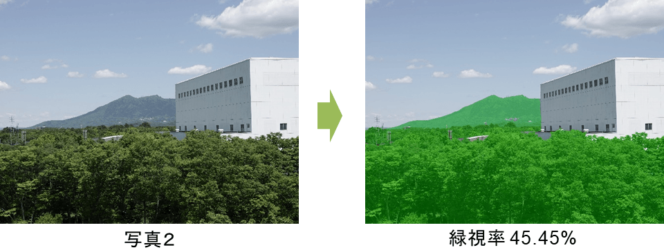 図2 改良点1(山など多様な緑への対応を強化)