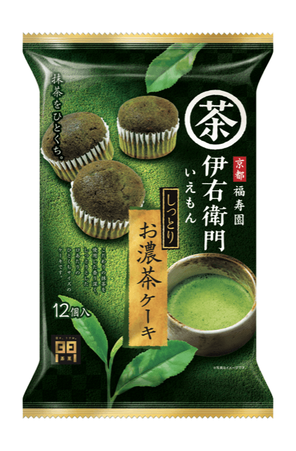 伊右衛門 お濃茶ケーキ