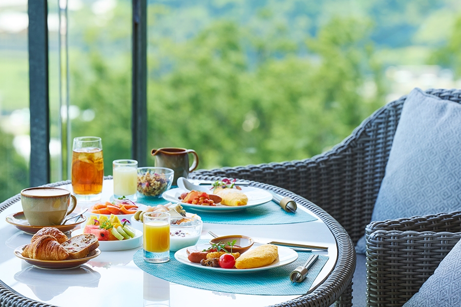 エレメンツテラスでの朝食(イメージ)