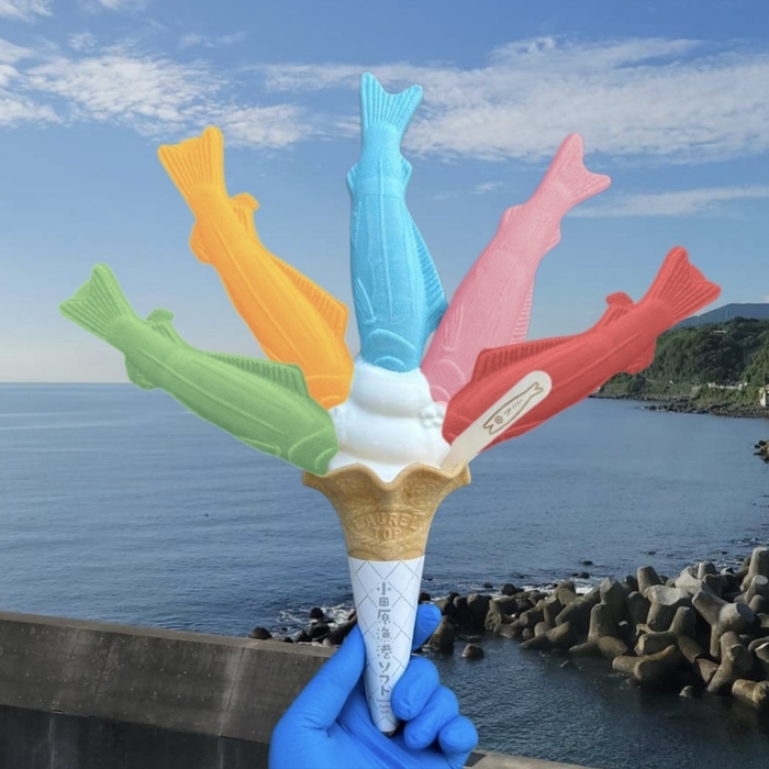 漁港プリン「お魚のお遊戯会ソフト」