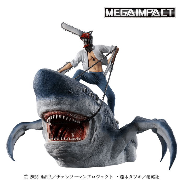 ラストワン賞:チェンソーマン&ビーム フィギュア MEGAIMPACT