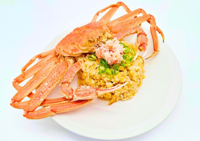かに！と蟹チャーハン