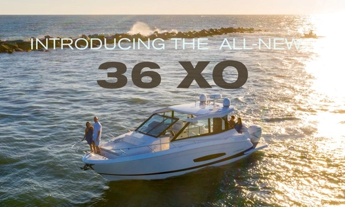 BBQグリル装備のラグジュアリークルーザー「REGAL 36XO」　 アウトボード搭載のハイパフォーマンスボートが日本上陸！！