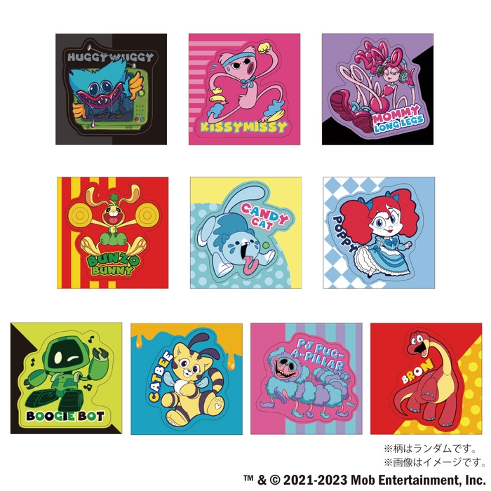 ダイカットステッカー 全10種