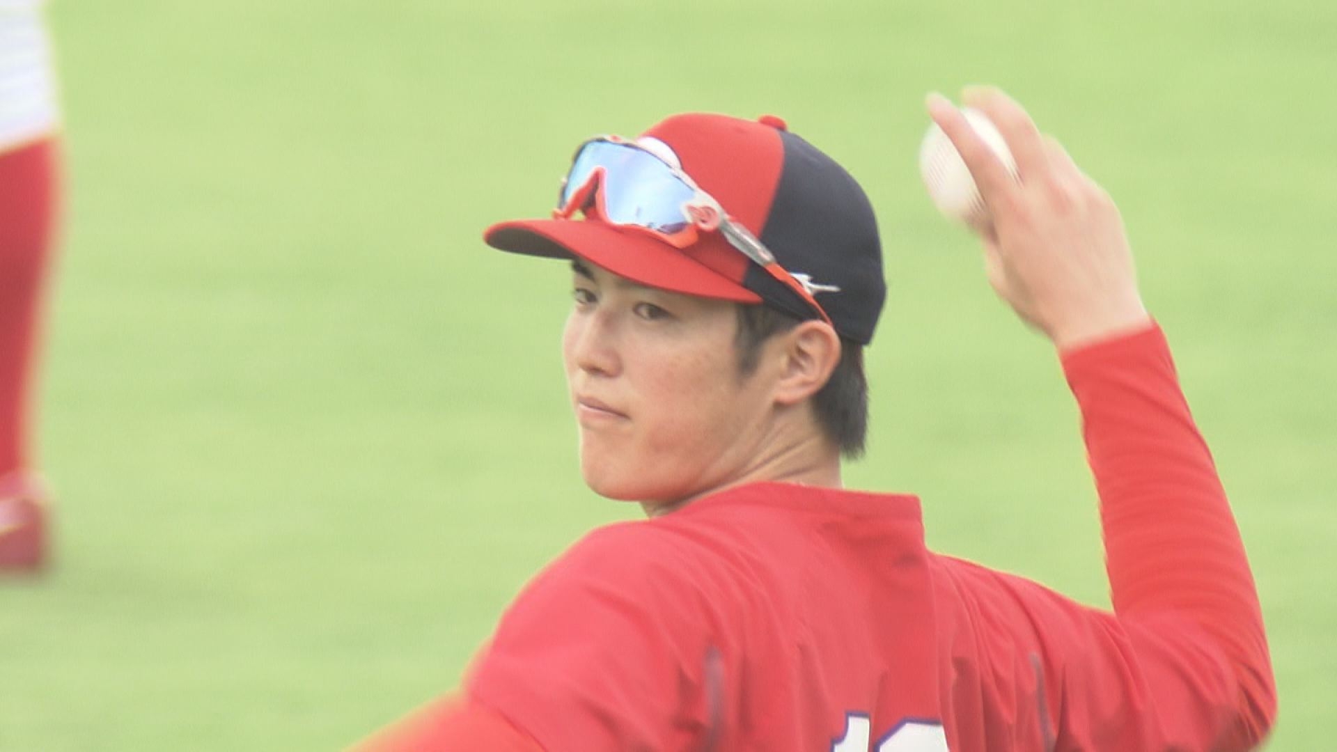 森下暢仁投手(広島東洋カープ)