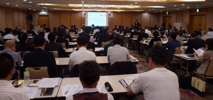 令和6年(2024年)に開催した研究シーズ発表会の様子子