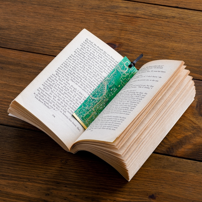 東京回路線図 基板アート栞 緑