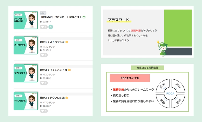 eラーニング 画面イメージ