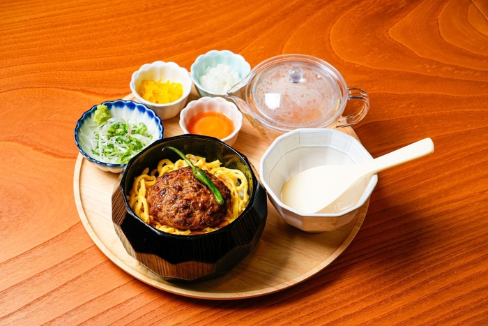 ブラックアンガスビーフハンバーグひつまぶし