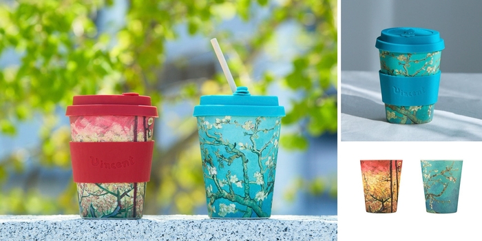 左:Flowering Plum Orchard 右:Almond Blossom