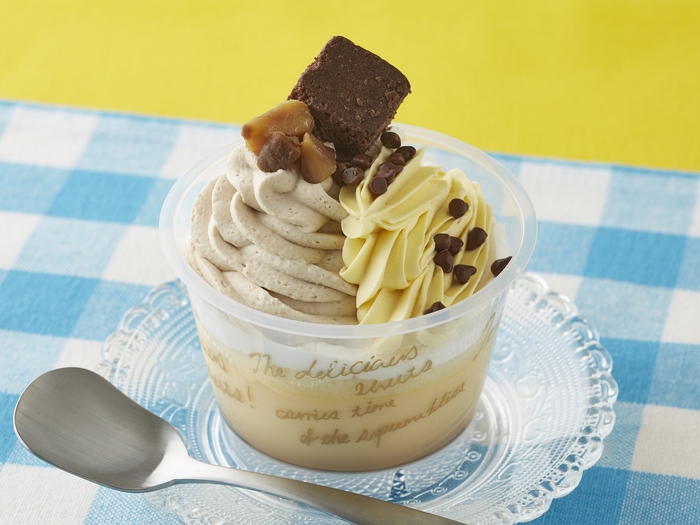 Wモンブランプリン2種のマロンホイップ32%増量(画像はイメージです。)