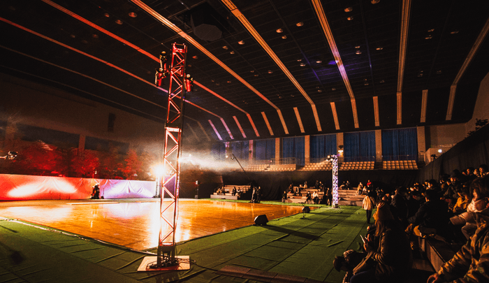 大会の様子2:特設会場