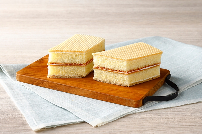 ホワイトウエハースサンド(十勝牛乳入りクリーム)