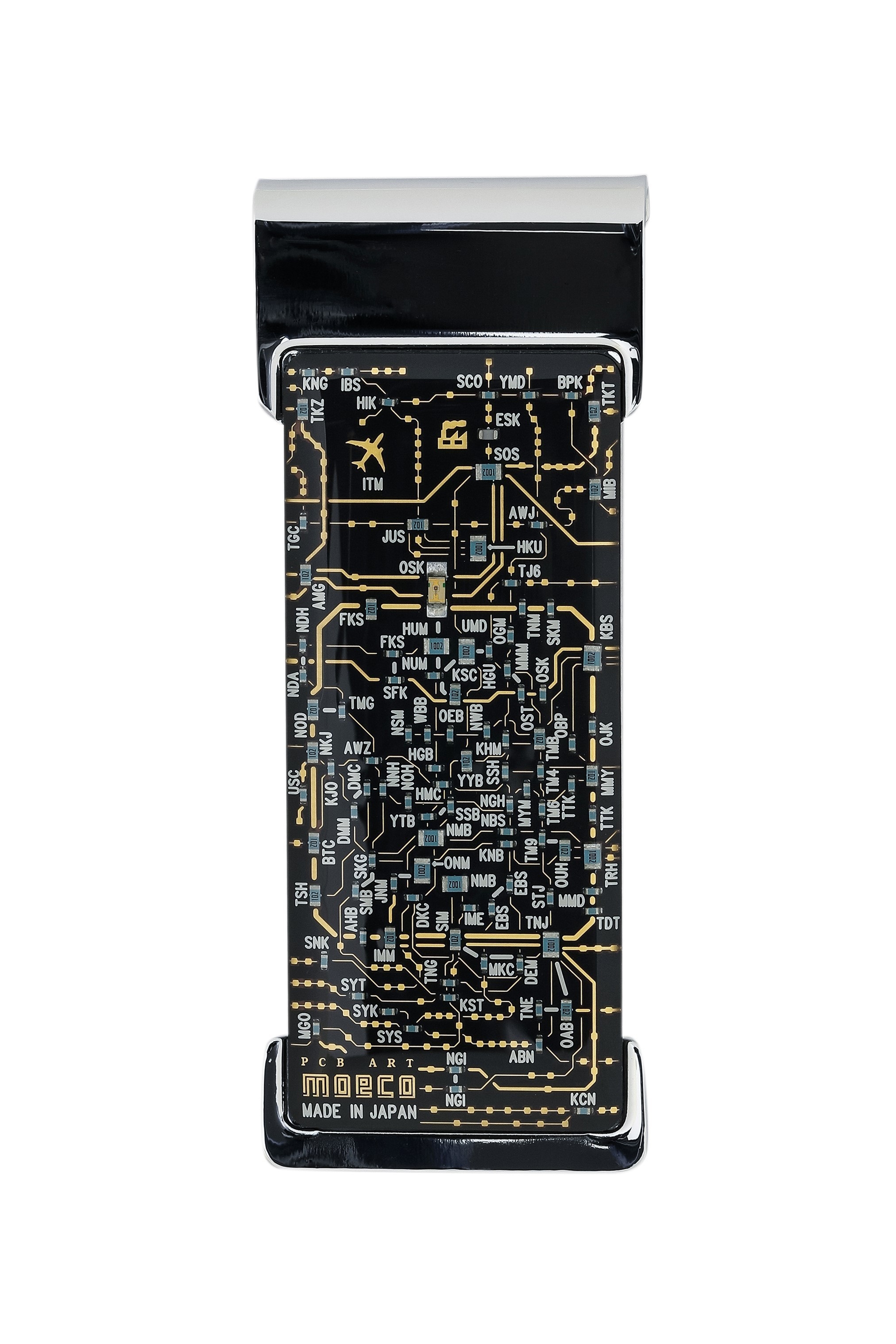ICカードクリップ 関西回路線図 アップ
