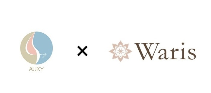 オクシイ株式会社と株式会社Waris ロゴ