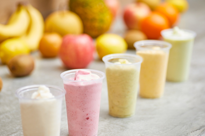 ふわとろ食感のスムージー