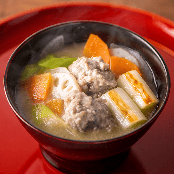 調理イメージ(さんまのつみれ汁)