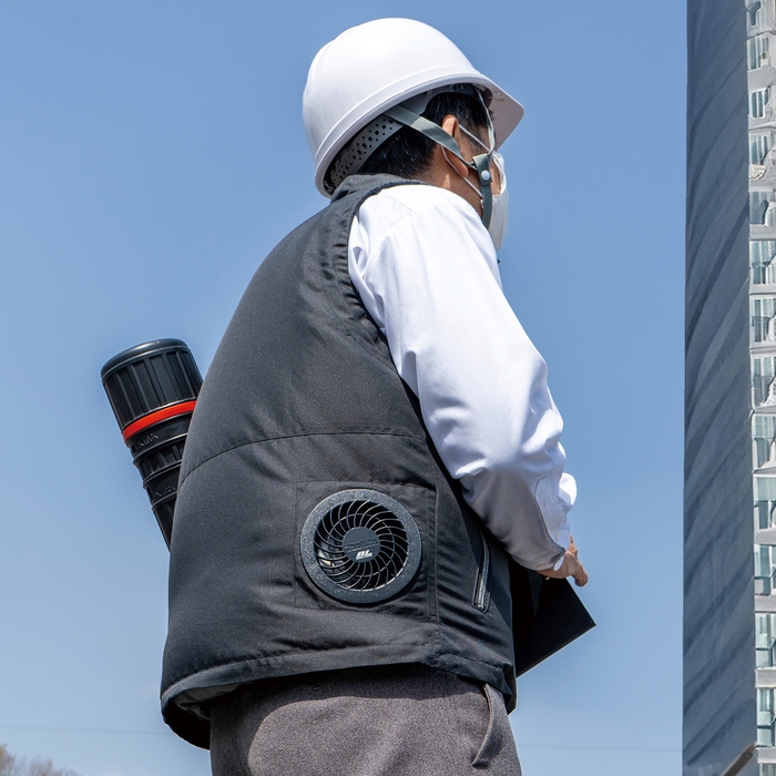 「ファン付きウェアfun-fan」着用イメージ 2