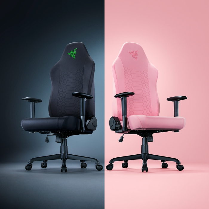 Razer Gaming Chair Sleeves  - 製品画像、使用時のイメージ画像
