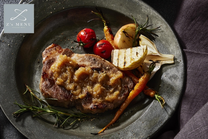 4Xポークのローストポーク シャリアピンソースを添えて