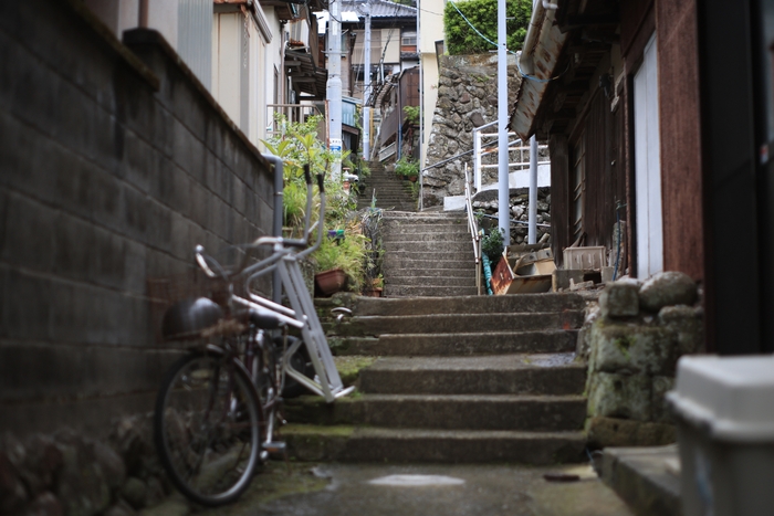 子浦集落・階段路地