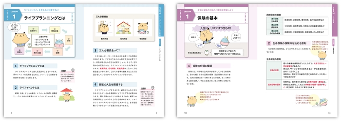 「スゴい! だけじゃない!!FP」シリーズ テキスト&問題集 2024-25年版_サンプル画像