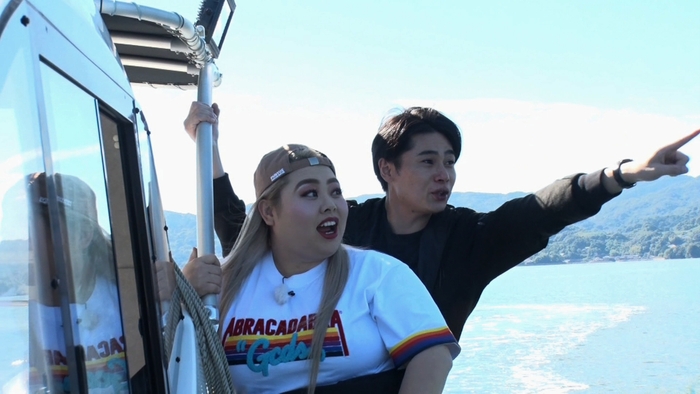 橘島 2ショット(吉村・渡辺)