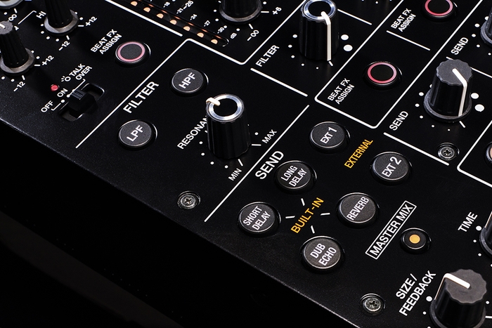 よりクリエイティブな音楽表現を可能にするエフェクト機能