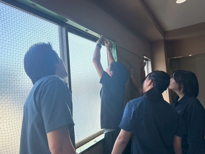 チーム制により一体感を出し、お客様に喜ばれている