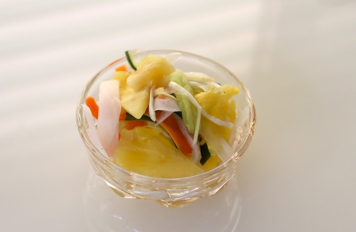 台湾パイナップルの浅漬け