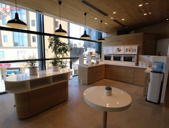 アンテナショップ セルフ煎じコーナー