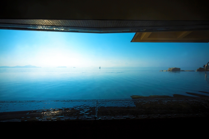 銀波荘 露天風呂 天海の湯