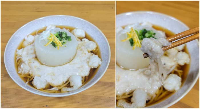 力もち！自然薯おでん大根そば