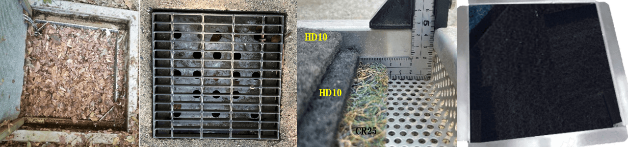 分別集水マット受け籠用