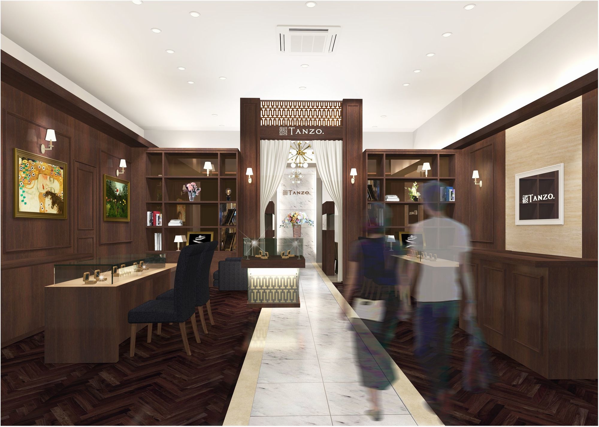 TANZO.横浜店 拡大リニューアルOPEN 店内パース