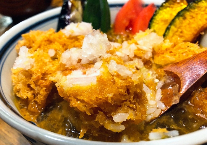 冷やしカレーかつ丼(渋谷かつ吉限定)2
