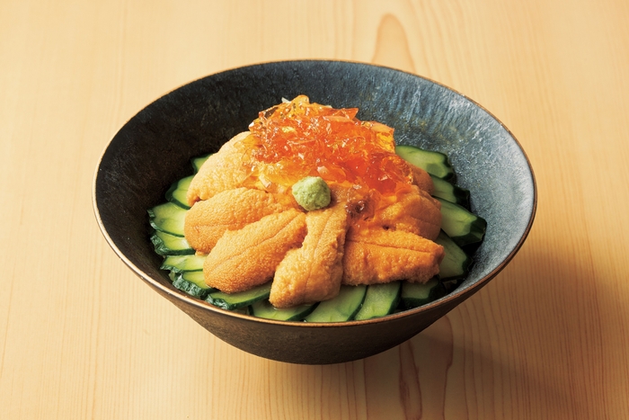 幸寿司「春ウニ~和風ジュレ添え~」