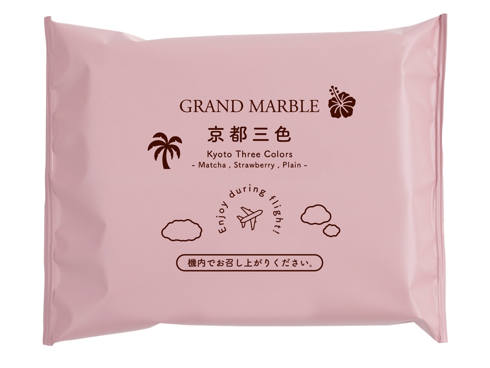 ハワイ線限定のオリジナルデザインパッケージ